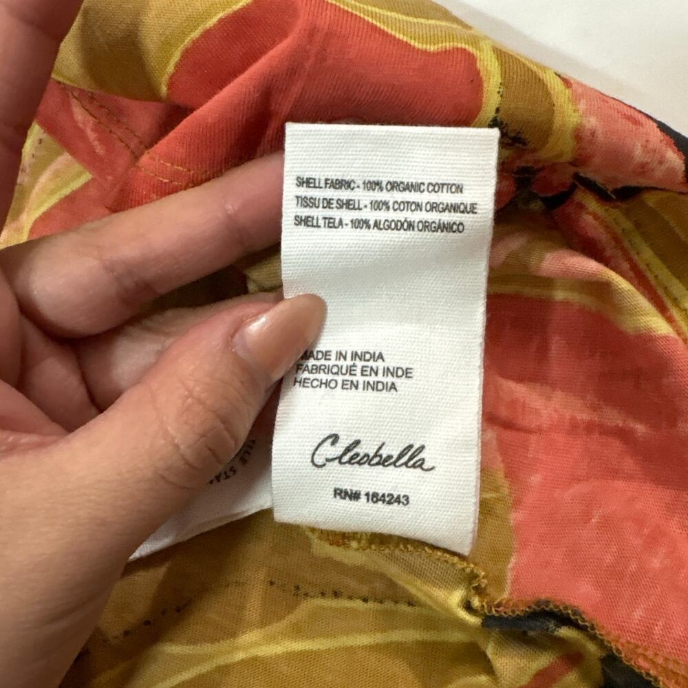 Cleobella Women Large Donna Paisley Organic Cotton Midi Dress Artsy Maximalist - Picture 8 of 10